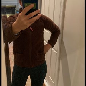 Mini Boden Fuzzy Fleece, 13-14, XS